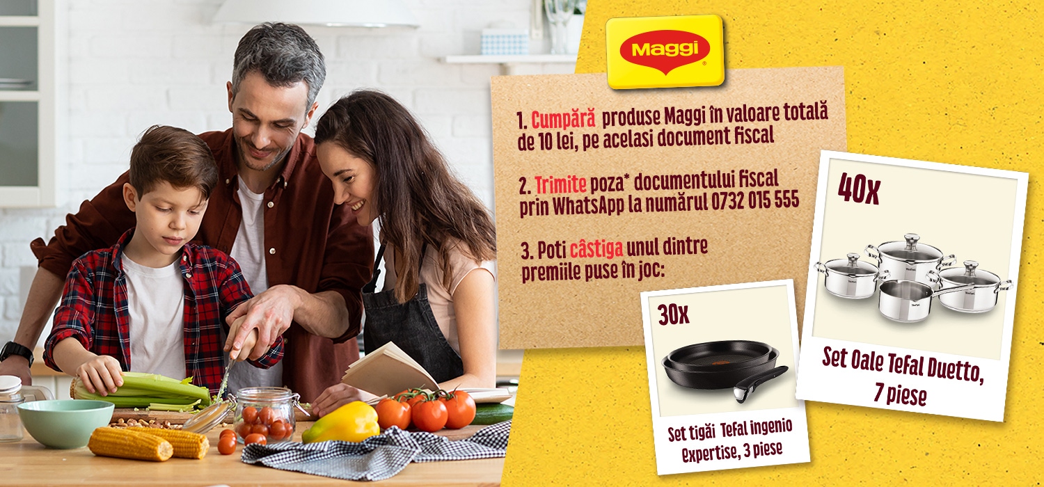 Gateste cu Maggi si castiga premii pe gustul tau home banner 1500x700