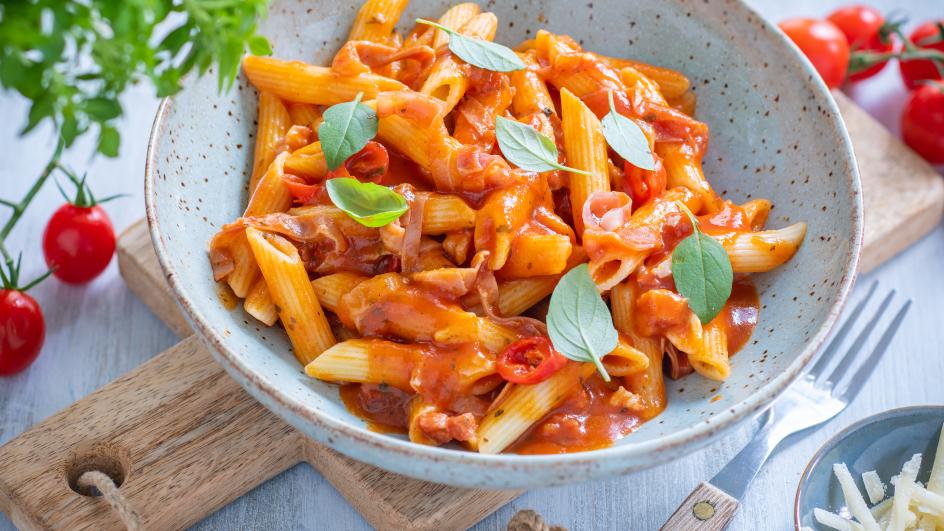 Paste penne Arrabbiata