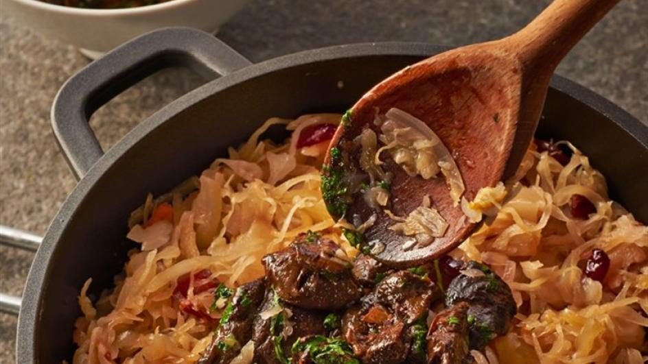 Varza a la Cluj cu carne de porc