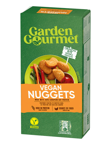 GARDEN GOURMET Preparat vegetal pane din proteine din soia, prăjit, 300g/3 portii  LOP