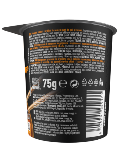MAGGI tăiței_ instant în sos cu gust de pui și susan, pahar, 75g_BOP