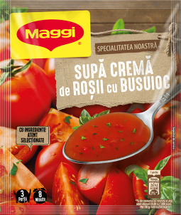 MAGGI Supa crema de rosii cu busuioc, plic 56g