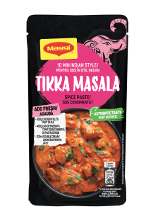 MAGGI Tikka Masala Sos condimentat pentru sos în stil indian, 65g
