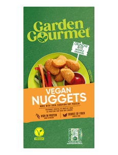 GARDEN GOURMET Preparat vegetal pane din proteine din soia, prăjit, 300g/3 portii