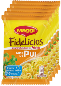 MAGGI Fidelicios cu gust de Pui 59.2g, Pachet 5 bucati