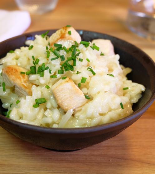 risotto cu piept de pui