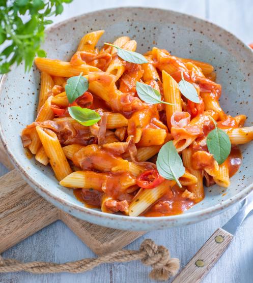 Paste penne arrabiata