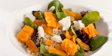 Salata de cartofi dulci cu quinoa
