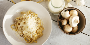 Tagliatelle cu ciuperci