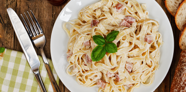 Spaghete carbonara