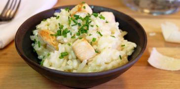Risotto cu piept de pui