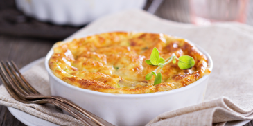 Sufleu de legume la cuptor