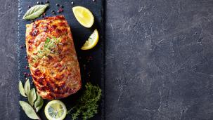 Drob din ficatei de pui, carne de pui si ciuperci
